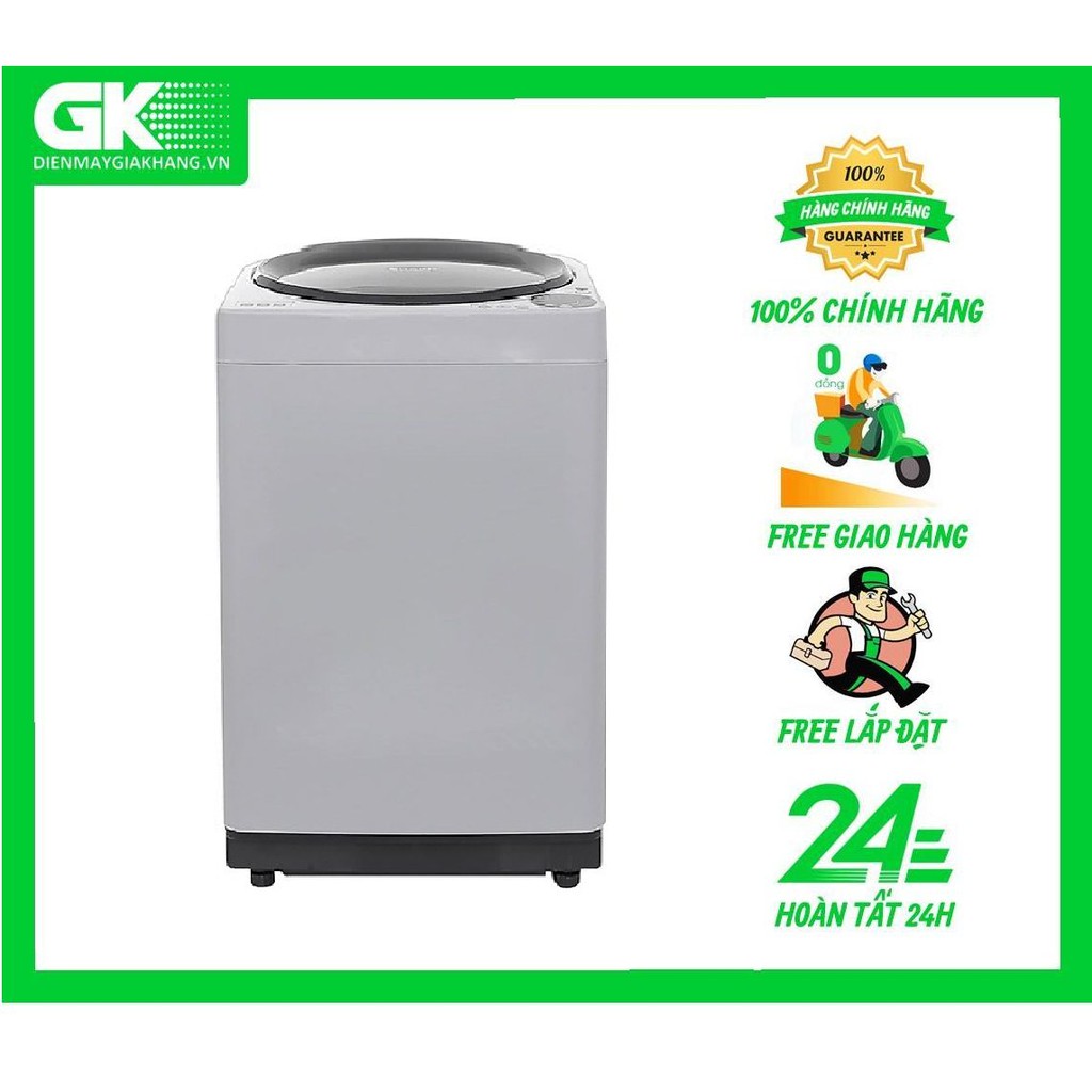 W82GV H - MIỄN PHÍ CÔNG LẮP ĐẶT - Máy giặt Sharp 8.2Kg ES-W82GV-H