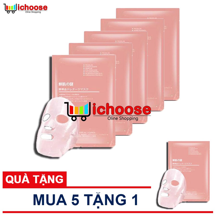 Mặt nạ nhau thai cừu Nhật Bản - Mua 5 tặng 1