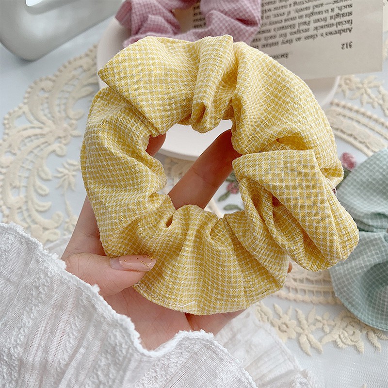 Dây Cột Tóc Scrunchies Dễ Thương Cho Nữ