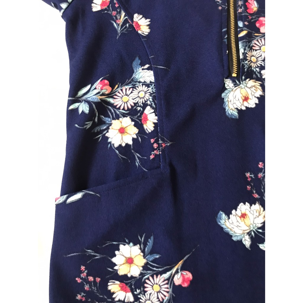 Váy Đầm Cao Cấp Vải Thun Cát Nhật - Dáng Suông Trung Niên - Có 2 Túi - Đủ size từ 40kg đến 90kg