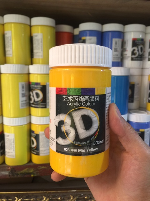 Màu vẽ 3D Acrylic 300ml