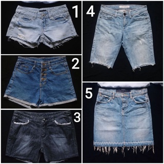 |2hand| Quần short - chân váy nữ jean nhật mùa hè
