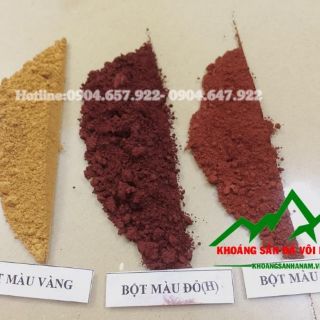 Bột màu oxit sắt túi 1kg