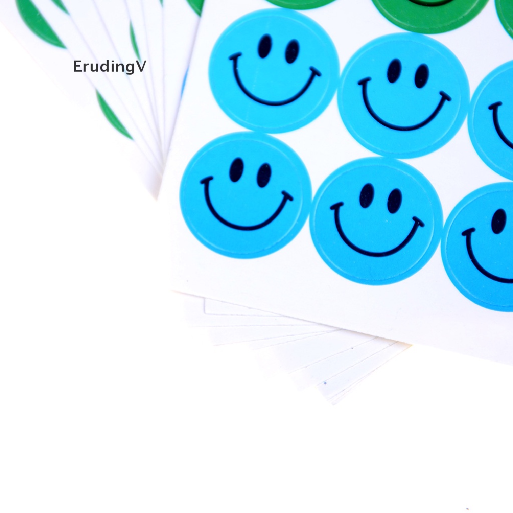 Bộ 10 Miếng Dán Hình Mặt Cười Emoji Dễ Thương Cho Bé