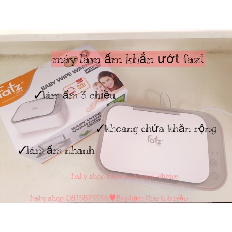Máy làm ấm khăn, giấy ướt Fatz Baby FB7200MX