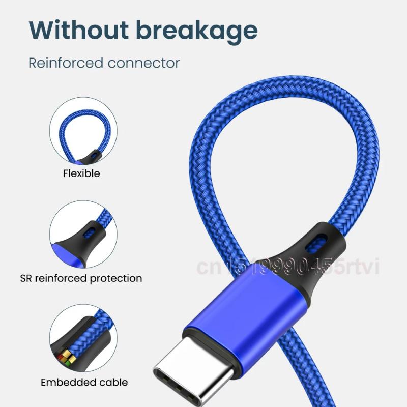 Dây cáp sạc nhanh HDOORLINK 4 trong 1 USB Type C cho điện thoại/ máy tính bảng tiện dụng