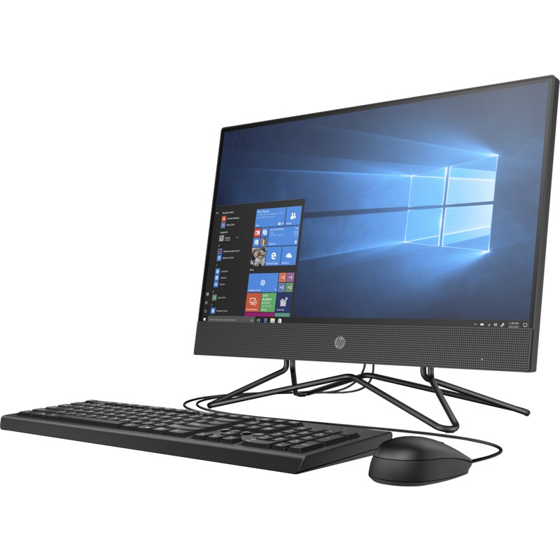 Máy tính để bàn HP 205 Pro G4 AIO Non Touch, AMD R5 4500U,8GB RAM,256GB SSD,DVDRW, AMD Graphics,21.5"FHD,Wlan ac+BT,Keyb