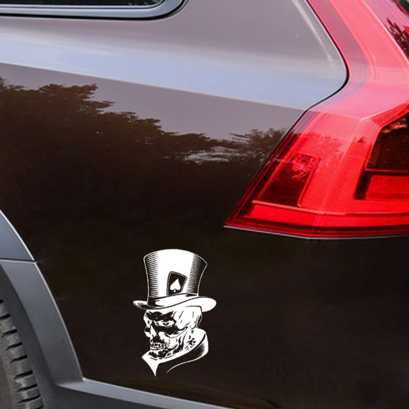 Đề Can Hình Joker Cá Tính Dán Trang Trí Cửa Sổ Xe Hơi