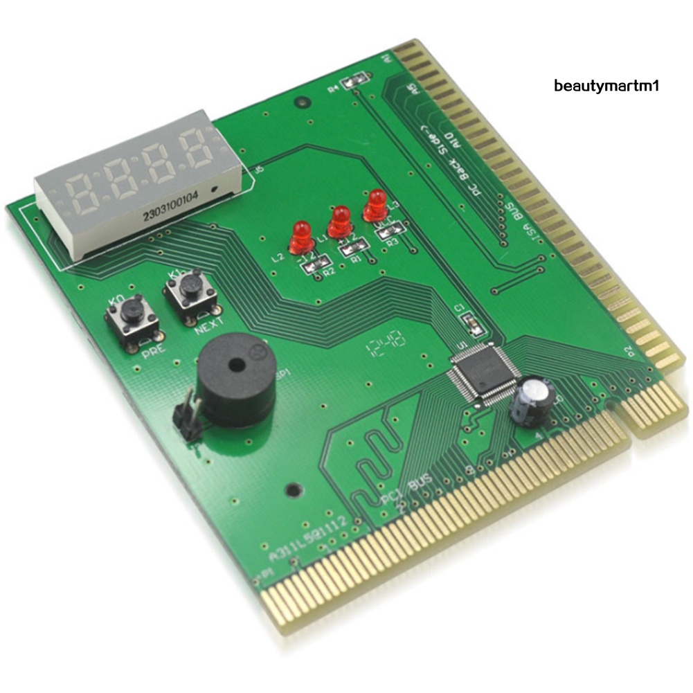 Thẻ Chẩn Đoán Bo Mạch Chủ Pc Analyzer 4 Chữ Số Chuyên Dụng Cho Pci Isa | BigBuy360 - bigbuy360.vn