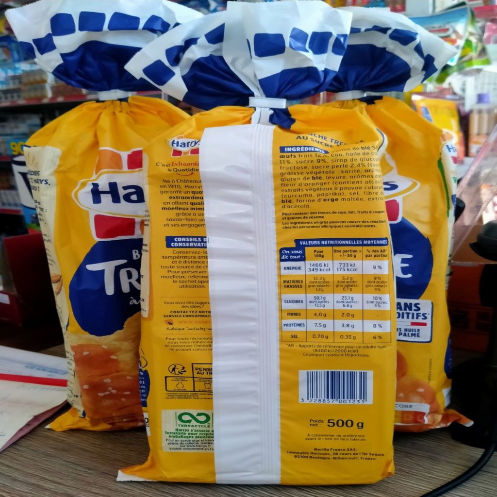 🥐 Bánh Mì Hoa Cúc Pháp Harrys Lớn 500g & Mini 210g Mẫu Mới - Hàng Date Luôn Mới