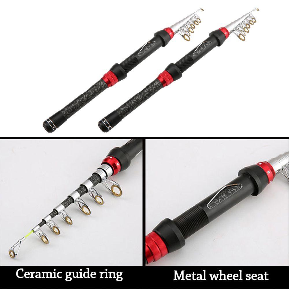 Cần Câu Cá Mini Siêu Nhẹ Có Thể Thu Gọn Tiện Dụng Mang Theo Du Lịch