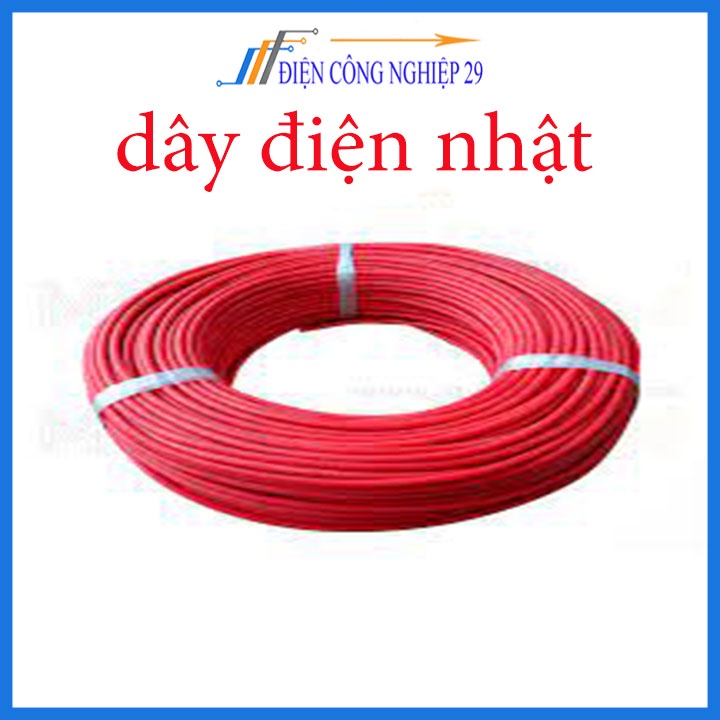 Dây Điện Mềm Nhật Lõi Đồng 0.5mm Cho Ô Tô Xe Máy 10 Mét, 20 Mét