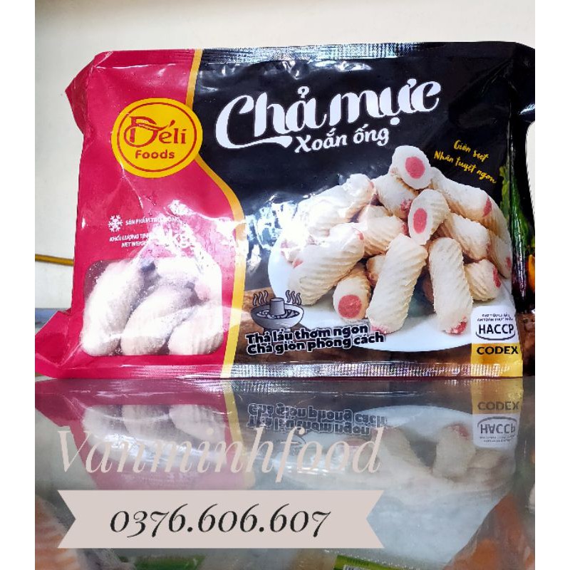 Chả mực xoắn Deli 500gr