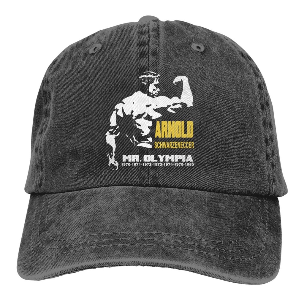 Xuân Hè Mũ Hợp Thời Trang Mới Arnold Schwarzenegger Mr Olympia Friend