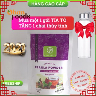 Bột Tía Tô Ohan Green Nguyên Chất Hữu Cơ 100%,Sấy Lạnh Nhật Bản Hỗ Trợ Giảm C.â.n Đẹp Da,50 gram