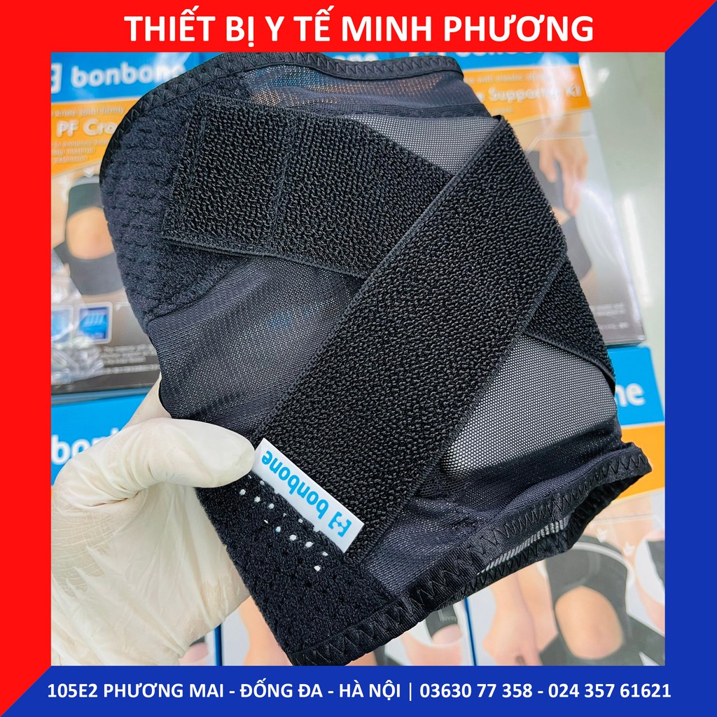 Đai cố định đầu gối cao cấp BONBONE Nhật Bản size S M L XL