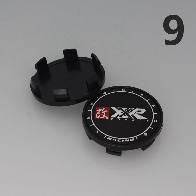 Set 4 nắp chụp mâm bánh xe ô tô cỡ 54/49mm trang trí xe ô tô tiện dụng