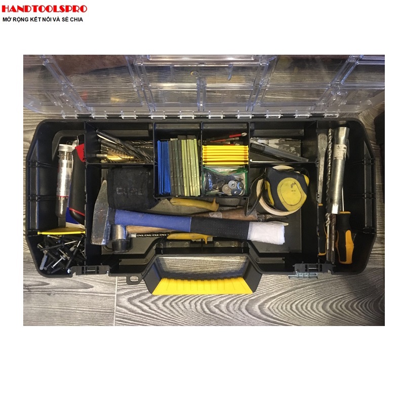 Thùng đồ nghề có khay đựng phụ kiện 67 x 32,3 x 25,1 cm Stanley 1-97-514