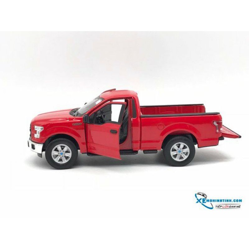 Xe Mô Hình Ford F-150 2015 1:24 Welly ( Đỏ )