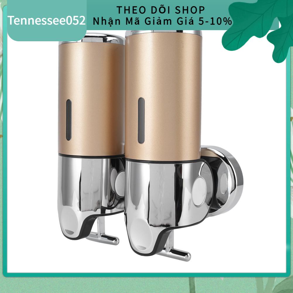 Bình Đựng Xà Phòng 2 Ngăn Gắn Tường Tiết Kiệm Không Gian Tái Sử Dụng Được