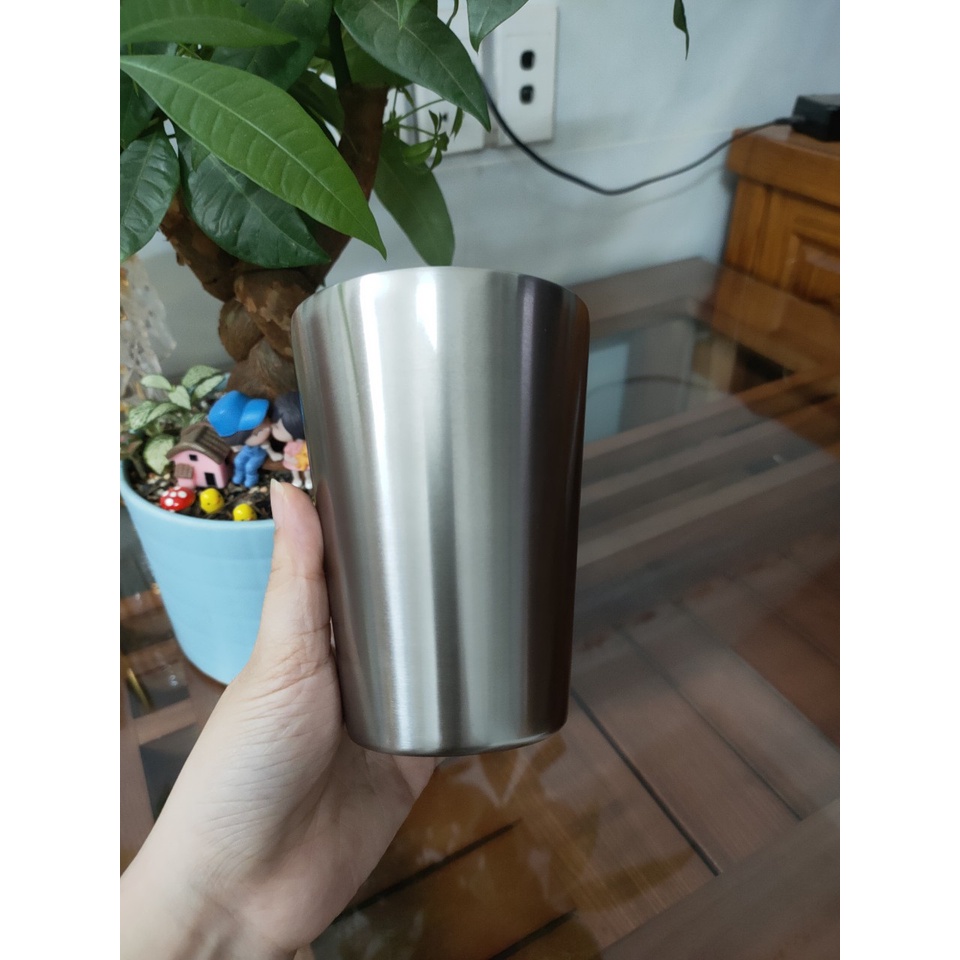 (HOT) Ly giữ nhiệt Nhật bãi loai lớn 440ml cực bền không thấm nước, lâu tan đá