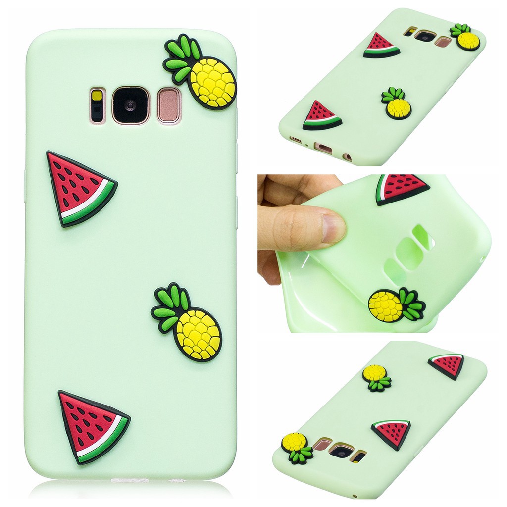 Ốp lưng silicon họa tiết hoạt hình đáng yêu cho Samsung S8 S8 Plus | BigBuy360 - bigbuy360.vn