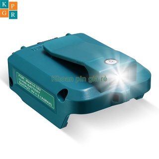 [KPGR] Đế chuyển pin makita 14V-18V sang Usb 5V sạc điện thoại