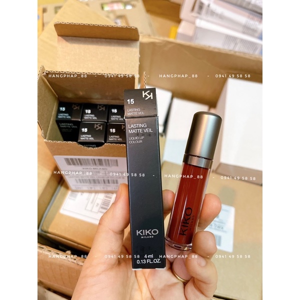 Son KiKo Lasting Matte Veil Liquid Lip Colour