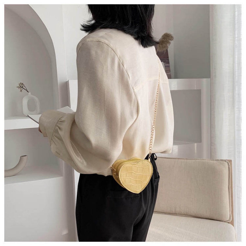 Túi Đeo Chéo Mini Da Cá Sấu Phong Cách Hàn Quốc GXYXB034