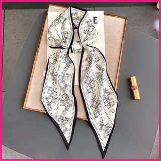 Khăn lụa quàng cổ 15x150cm sang trọng phong cách Hàn Quốc