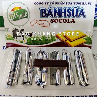 Bánh sữa nhạt socola bvmilk ba vì 180g
