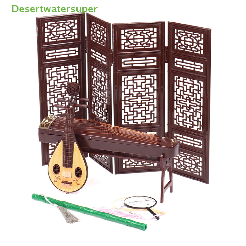 Quạt Gấp Mini Trang Trí Nhà Búp Bê