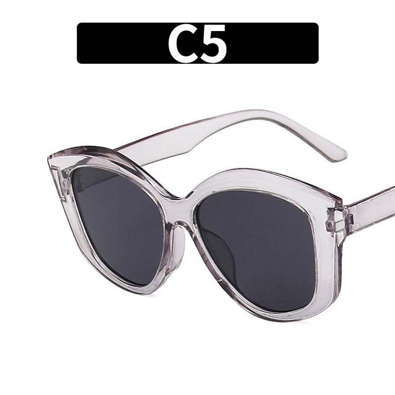 Kính Mát Mắt Mèo Oversize Thời Trang Retro Cho Nữ
