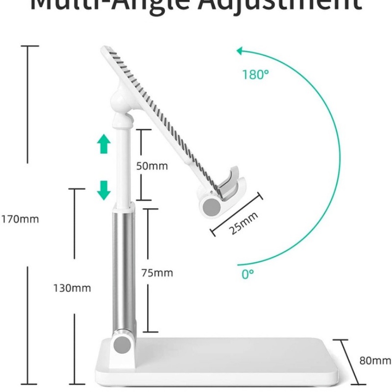 Giá Đỡ Điện Thoại / Máy Tính Bảng Bằng PC Để Bàn Có Thể Gấp Gọn Và Thu Gọn Đa Năng