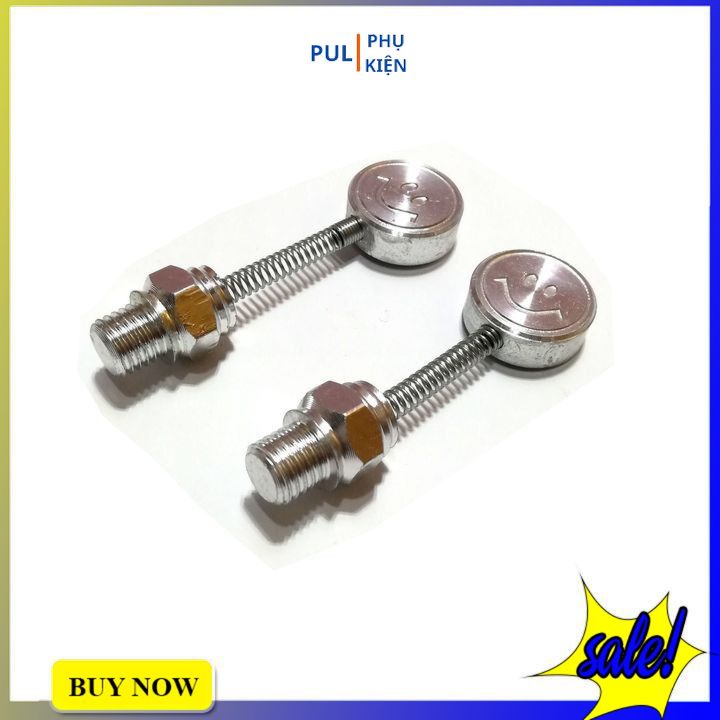 Ốc chân gương kiểu lò xo mặt cười 10li thuận lắp trang trí cho xe Wave Vario Dream AB SH Sirius...