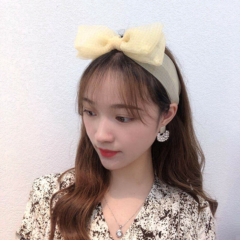 Băng Đô Nơ Dễ Thương Cho Bé Gái