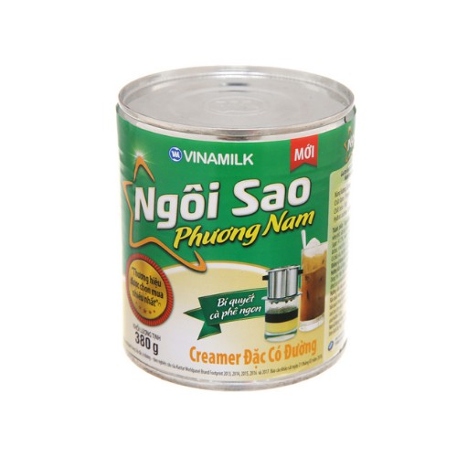Sữa đặc Ngôi Sao Phương Nam lon/ giấy 380g