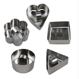 Khuôn ring mousse có nắp nhấn