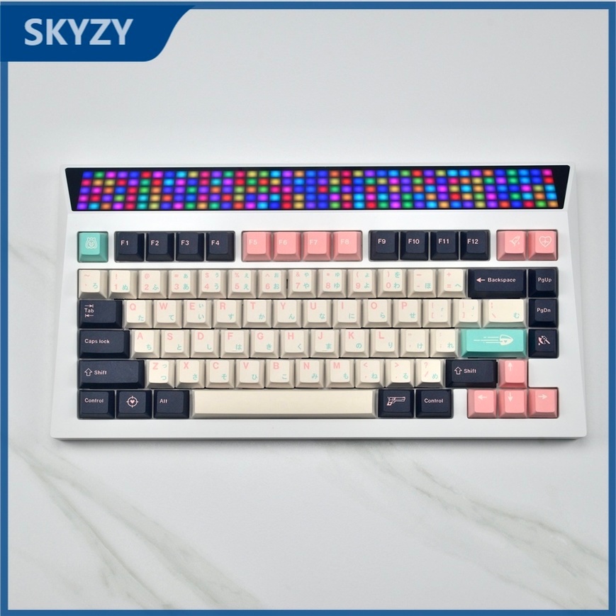 129 Phím Kill Eve Keycap Cherry Profile Nhật Bản PBT Dye Sub Bàn phím cơ học Keycap