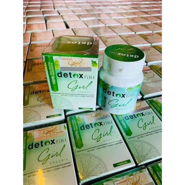 Sĩ Combo (5-10-20hop) Viên uống giảm mỡ bụng -Detox rau Girl