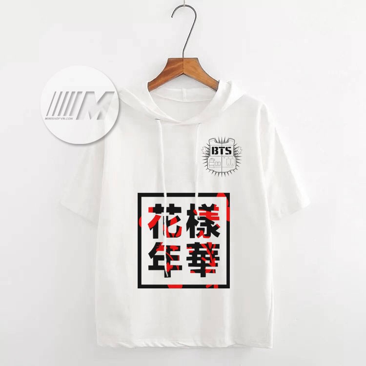 ÁO THUN LỬNG NÓN BTS NHIÊU HÌNH CAO CẤP