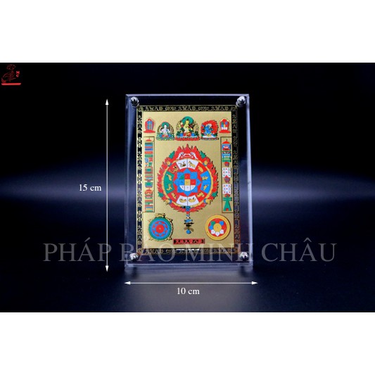 TRANH MICA 15 x 10 (THẬP TỰ TẠI - CỬU CUNG)