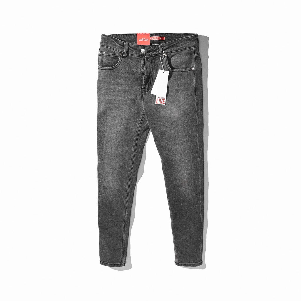 Quần Jean dài nam Lcst việt nam xuất khẩu Slimfit (Form slimfit,chất vải co dãn,ống quần 15-18cm)-210414