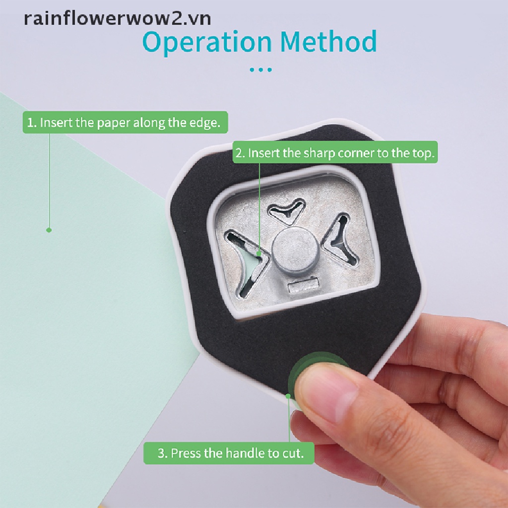 Dụng Cụ Cắt Góc Tròn mini 3 Trong 1 Tiện Dụng