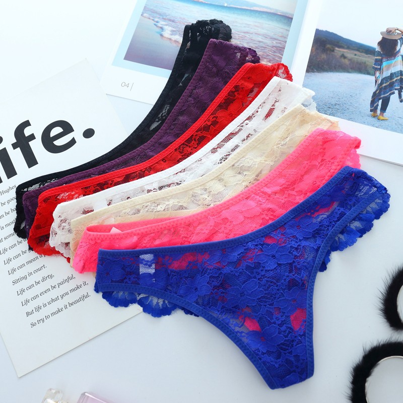 FREESHIP ĐƠN 99K_ Underwear Women G string Sexy Lingerie Lace Thong Seamless Panty Knickers 8014 | BigBuy360 - bigbuy360.vn