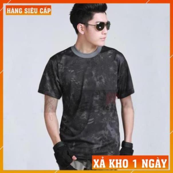 [FreeShip – Xả Kho 1 Ngày] Áo Thun Nam Rằn Ri Lính Mỹ - Áo Phông Nam cotton Quân Đội . ༴ -