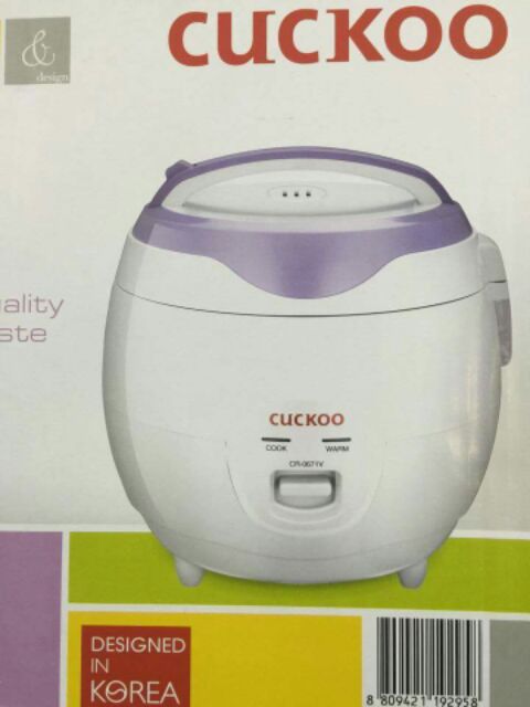 Nồi cơm điện Cuckoo cơ CR 0671V 1.0L | BigBuy360 - bigbuy360.vn