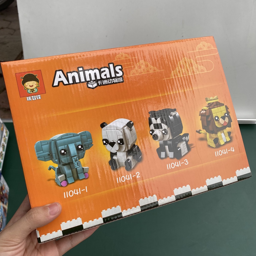 Lego animals xếp hình con vật 11041B / 150pcs