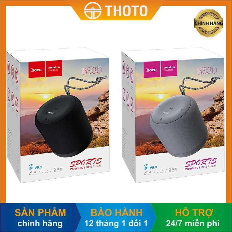 [Thoto Shop] Loa mini không dây di động bluetooth v5.0 HOCO BS30 New Moon - hàng chính hãng