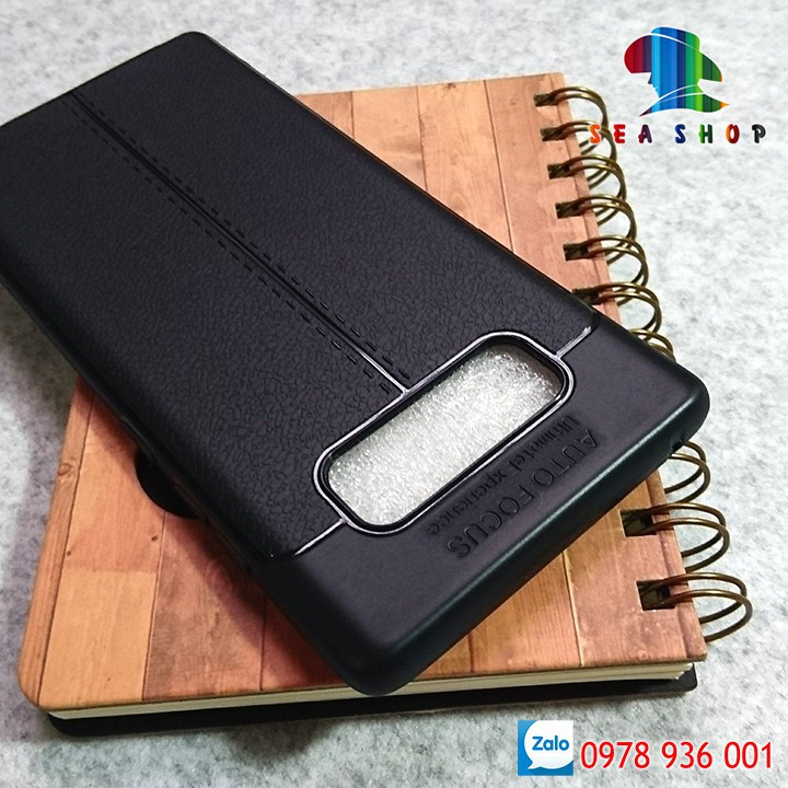 Ốp lưng Samsung Galaxy Note 8 vân da loại A - Nhựa dẻo - chống sốc